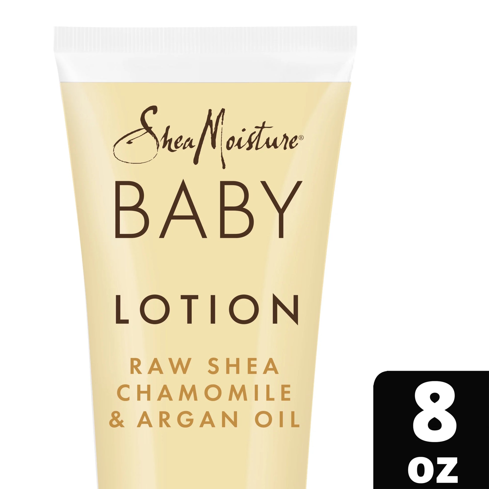 Shea Moisture Raw Shea Chamomile & Argan Oil Baby Lotion for Dry Skin, 8 Oz