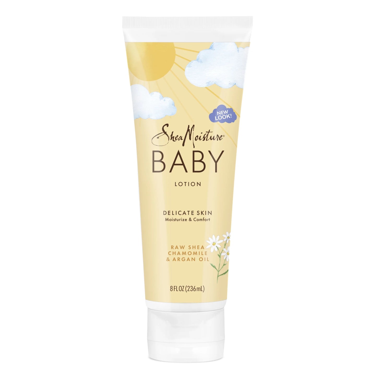 Shea Moisture Raw Shea Chamomile & Argan Oil Baby Lotion for Dry Skin, 8 Oz