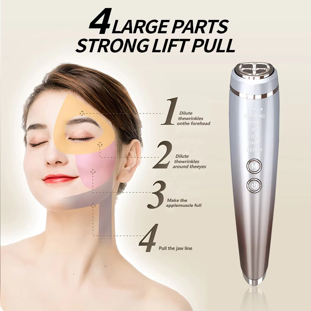 RF Beauty Device Rechargeable High Radio Frequency for Facial Skin Care Beauty Face Lifting Face Massager Face Beauty Device