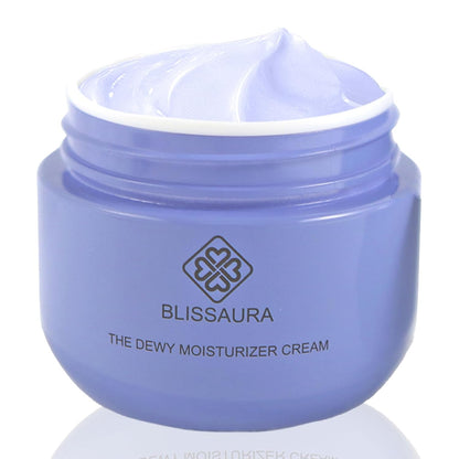 The Dewy Moisturizer Cream - Premium Anti-Aging Facial Dewy Skin Cream with Purple Rice & Hyaluronic Acid for Radiant, Hydrated Skin 50Ml/1.7 Fl Oz